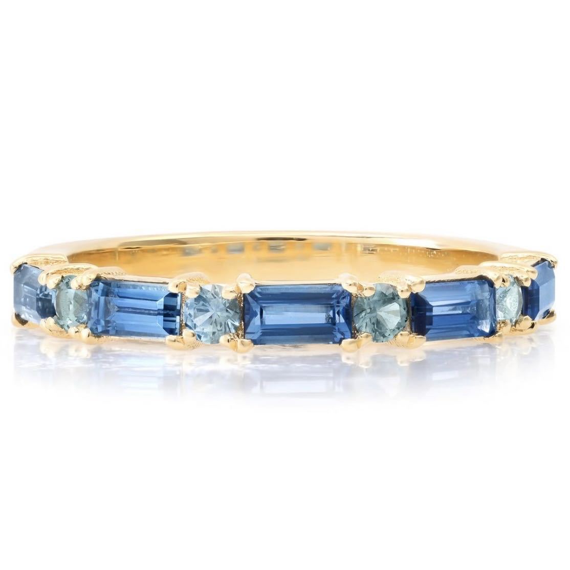 Alloy Inlaid Zircon Three-piece Ring Set