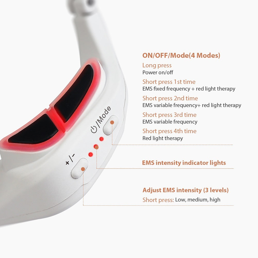 Eye Massager Glasses for Eye Fatigue Relief and Under-Eye Relaxation