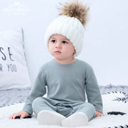 Kids Pajamas Set Climbing Print Soft Polyester Sleepwear