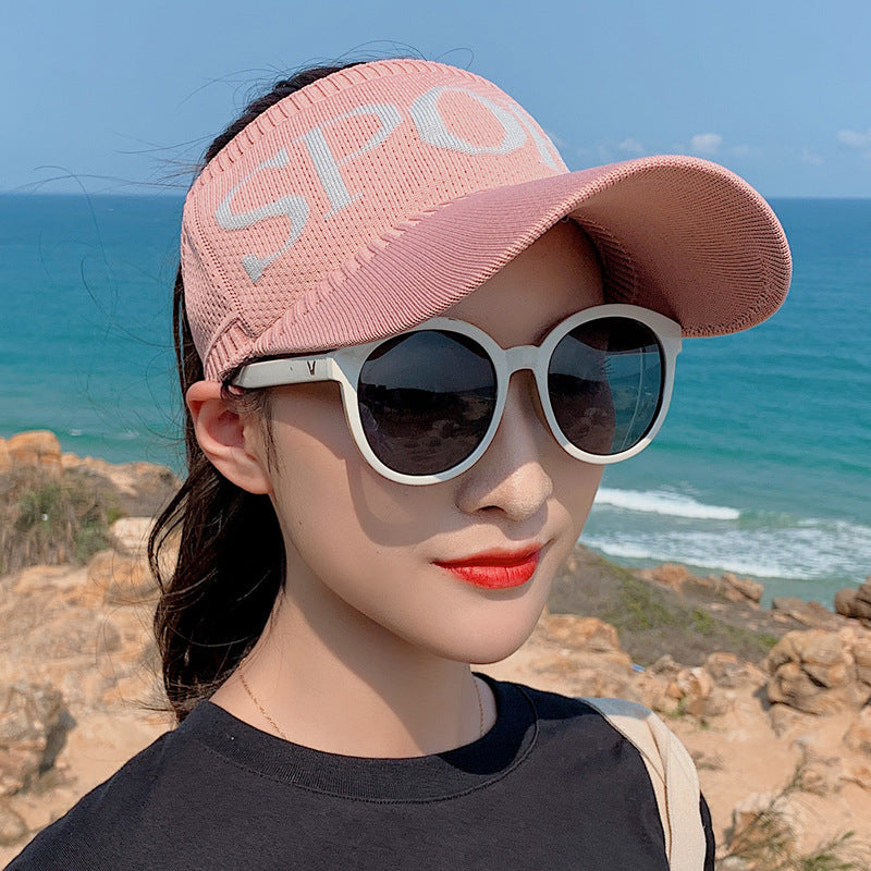Outdoor Running & Tennis Visor – Unisex Sun Cap for Sports & Fitness