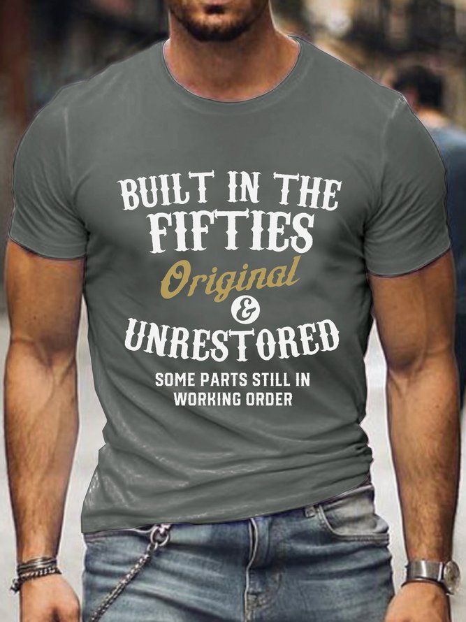New Print T-Shirt Men's