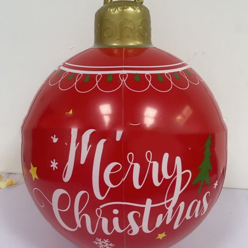 Inflatable Decoration Ball Courtyard Balloon Atmosphere With Lights Christmas Decorating Ball