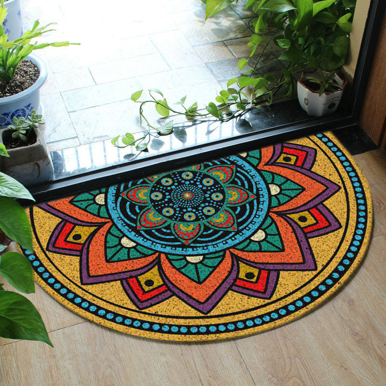 Entrance Door Semicircular Wire Enclosure Mat