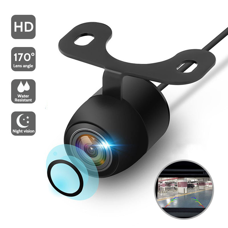 Small Butterfly Reversing Camera – HD Waterproof Rear View with Reference Lines