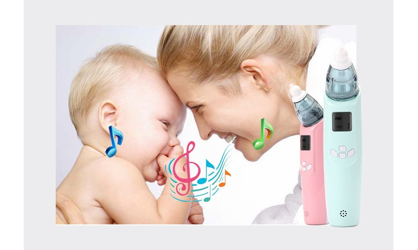 Electric Nasal Aspirator for Babies – Gentle, USB Rechargeable