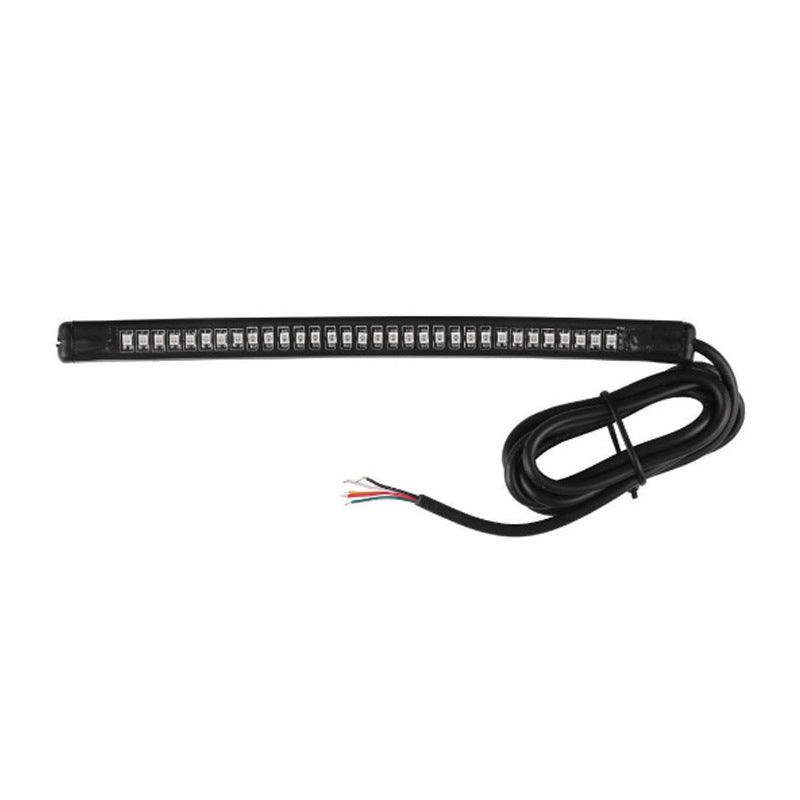 LED Brake Light Steering Sleeve Waterproof Motorcycle License Plate Tail Light