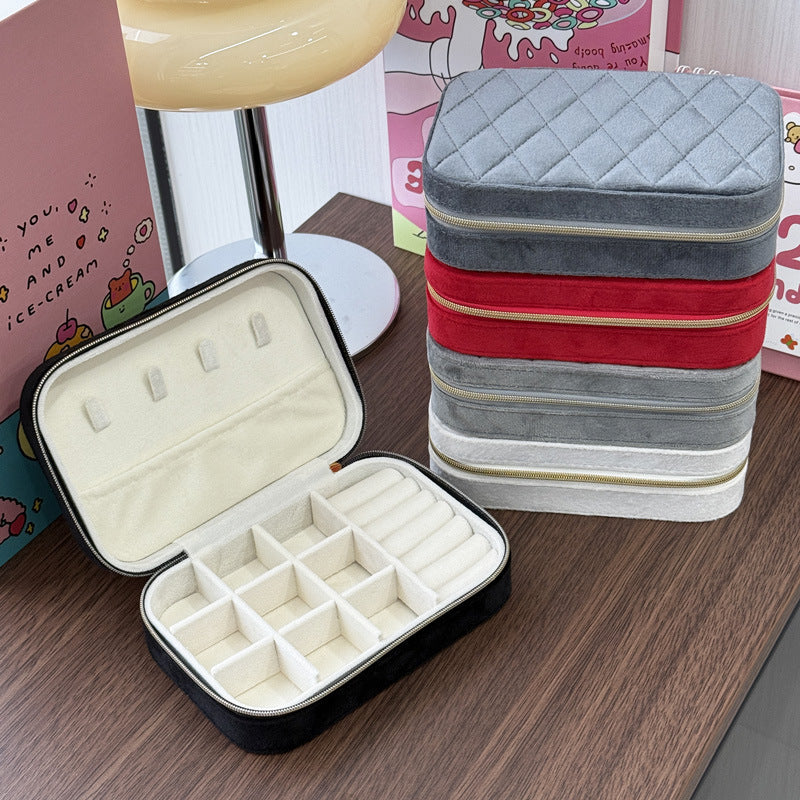 Simple Fashion Personality Portable Jewelry Box