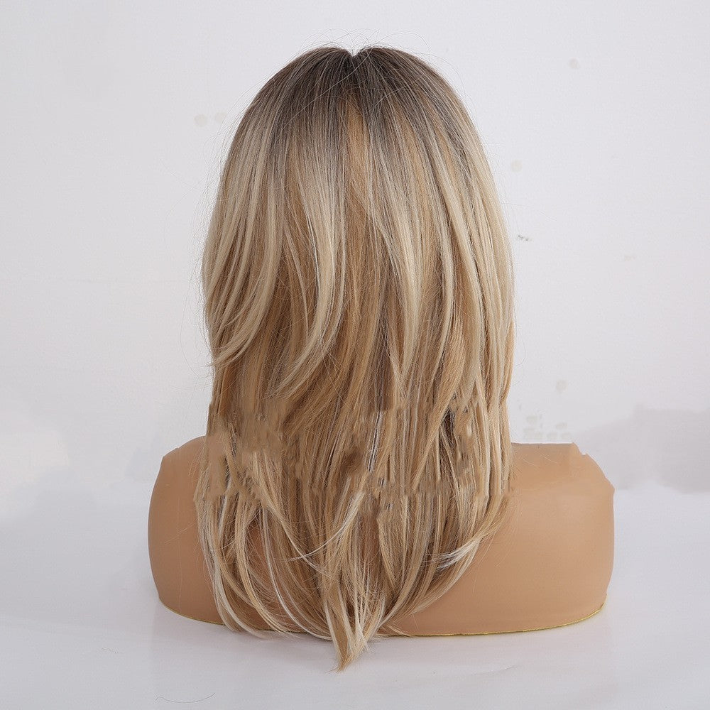 Gradient High-temperature Silk Wig