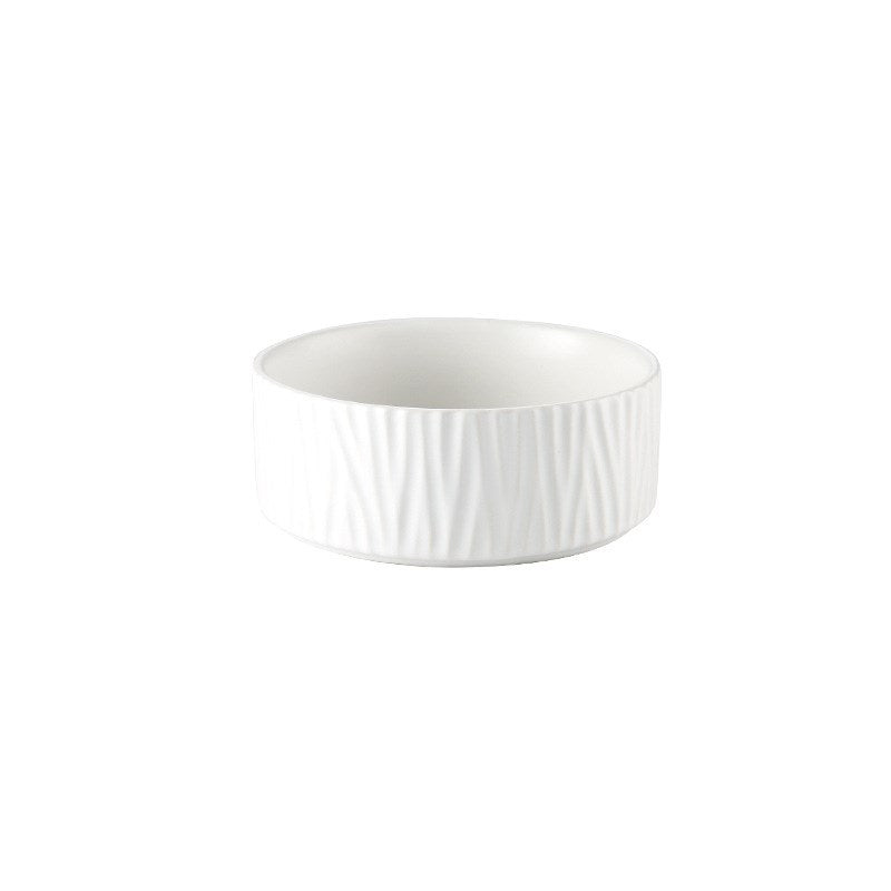 Dual-Purpose Ceramic Cat Bowl – Food & Water Dish for Pets