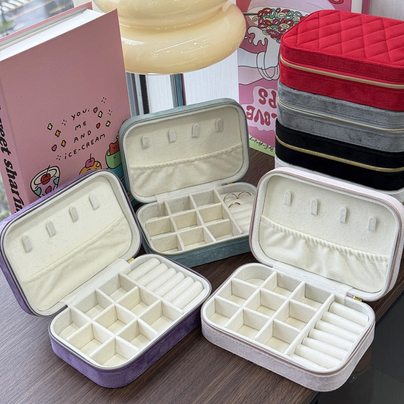 Simple Fashion Personality Portable Jewelry Box
