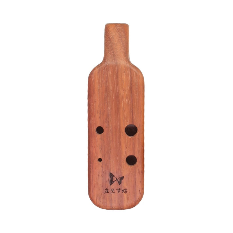 Handcrafted Wooden 6-Hole Ocarina Instrument