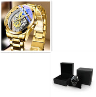 All gold steel with box