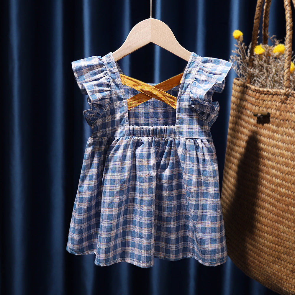 Cross check dress