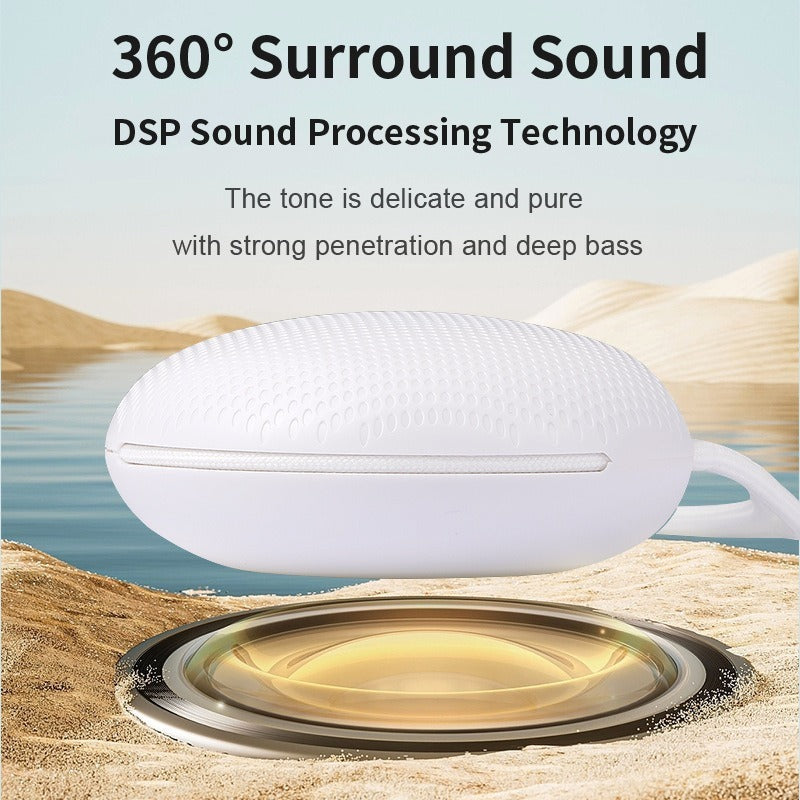 Outdoor Portable Mini Waterproof Colorful Glowing Bluetooth Speaker