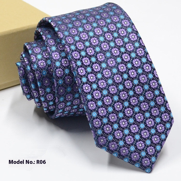 Exquisite Jacquard Wedding Groom Tie