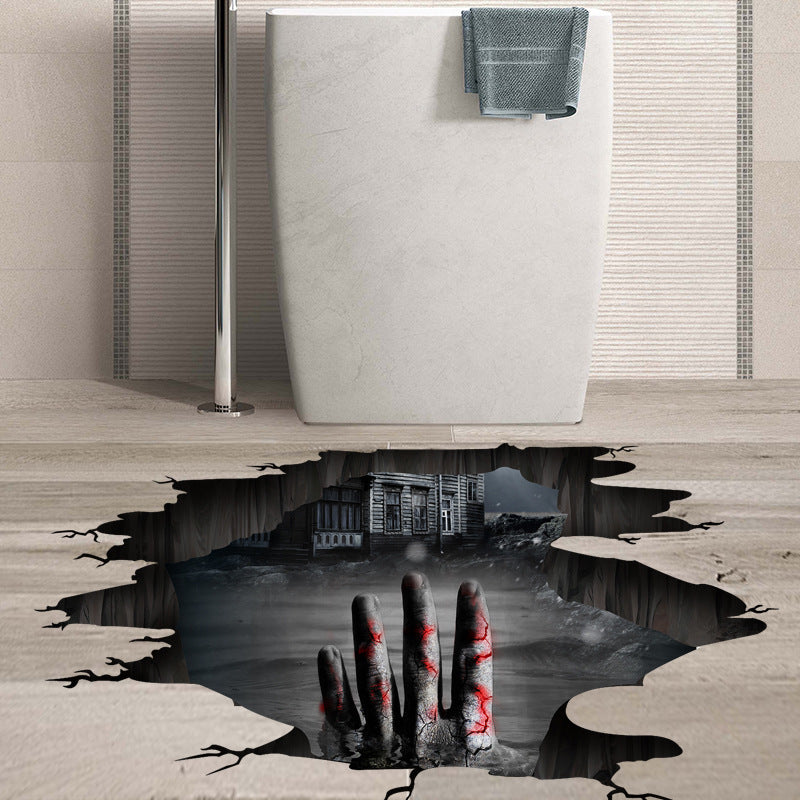 Halloween Theme Series Ruins Wall Stickers