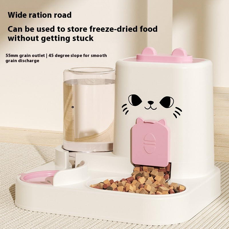 Cat Feeder Water And Grain Integrated Casting