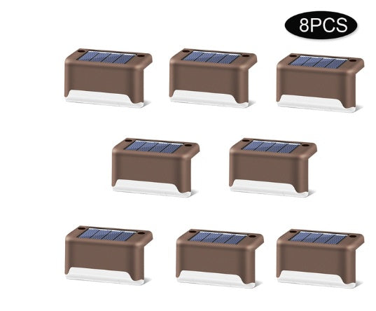 Solar Outdoor Courtyard Lamp Staircase Wall Lamp