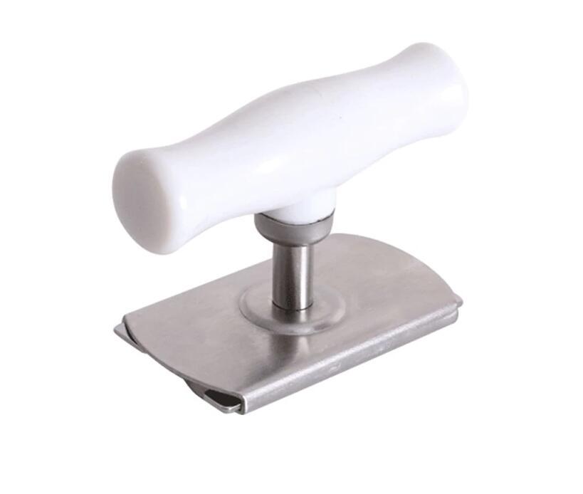 Adjustable Stainless Steel Jar & Bottle Opener – Manual Lid Remover