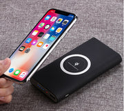 3-in-1 Wireless Power Bank – Large-Capacity Fast Charging, USB-C In/Out for Phone, Earbuds & Watch