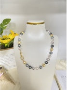 Crystal Pearl Copper Alloy Necklace