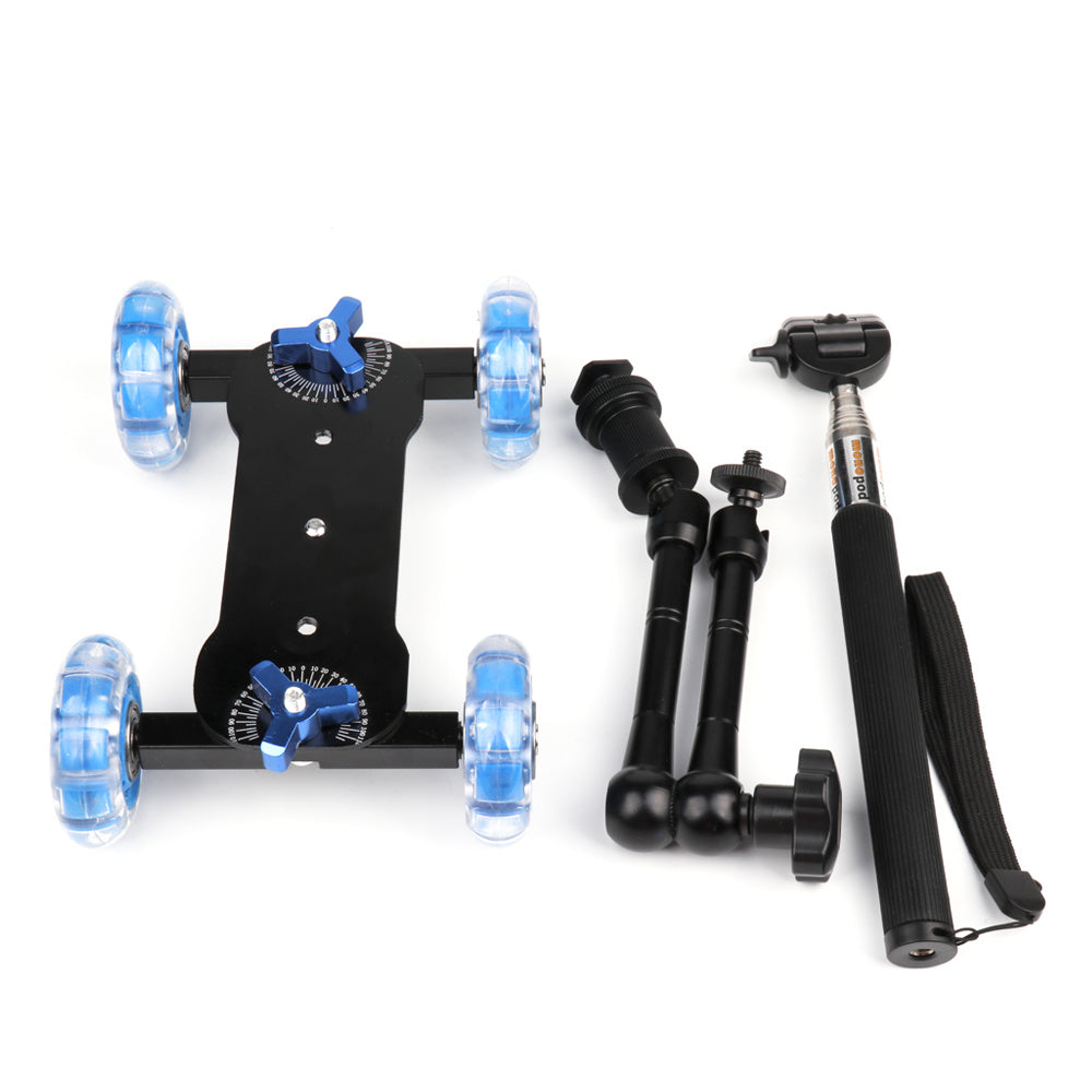 Photography Pulley Slider Car for SLR Cameras