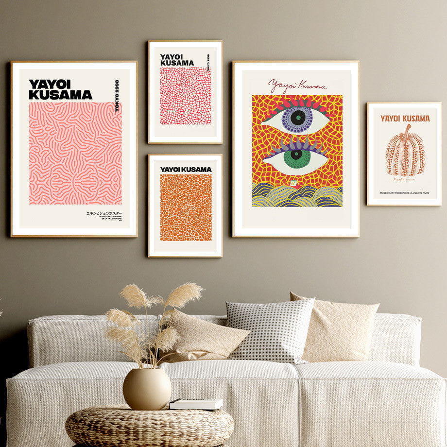 Abstract Nordic Style Wall Art – Canvas Painting for Living Room Decoration