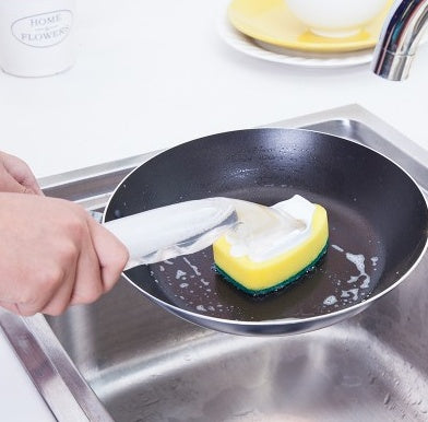 Injection Water Brush – Non-stick Oil Cleaning Kitchen Sponge Brush