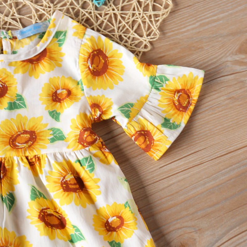 Girls Floral Dress