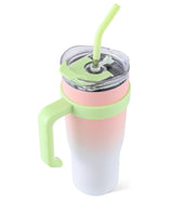Ochapa 40oz Insulated Tumbler with Handle & Straw