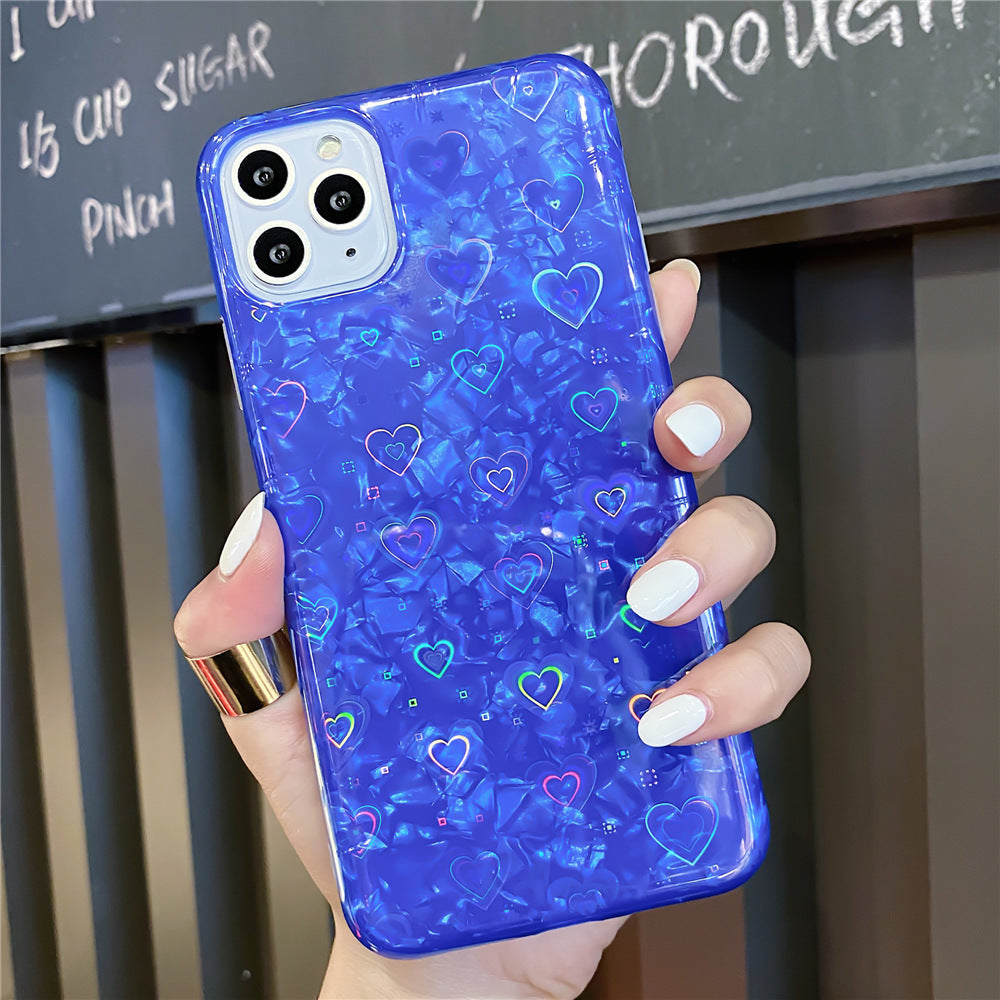 Colorful Shell Pattern Mobile Phone