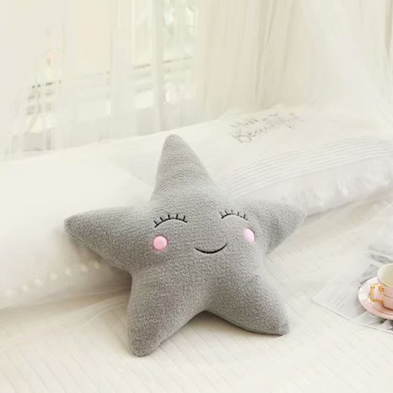 Sky Series Plush Pillow Cloud Moon Raindrop PP Cotton