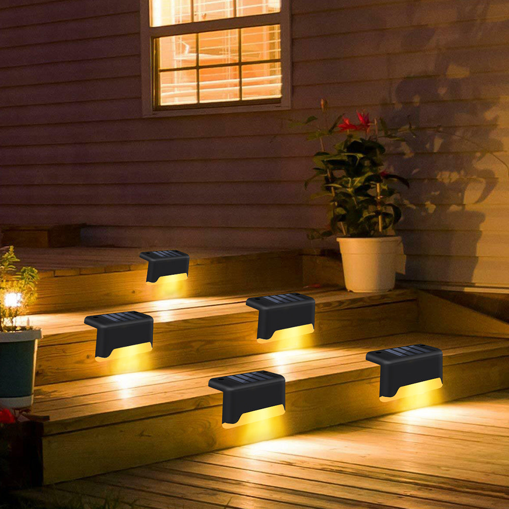 Solar Outdoor Courtyard Lamp Staircase Wall Lamp