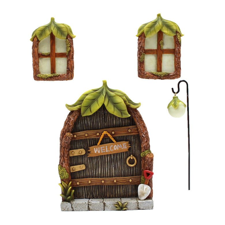 Door And Window Pendant Courtyard Garden Resin