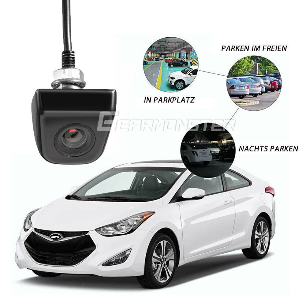 Waterproof Rear View Car Camera – Wide Angle Metal Base Mount