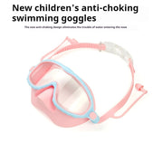 Children's Anti-Choke Swimming Goggles – HD Anti-Fog Large Frame Eye Protection