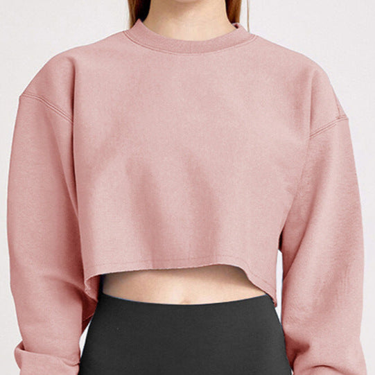 Crop Fitness Sport Coat Top