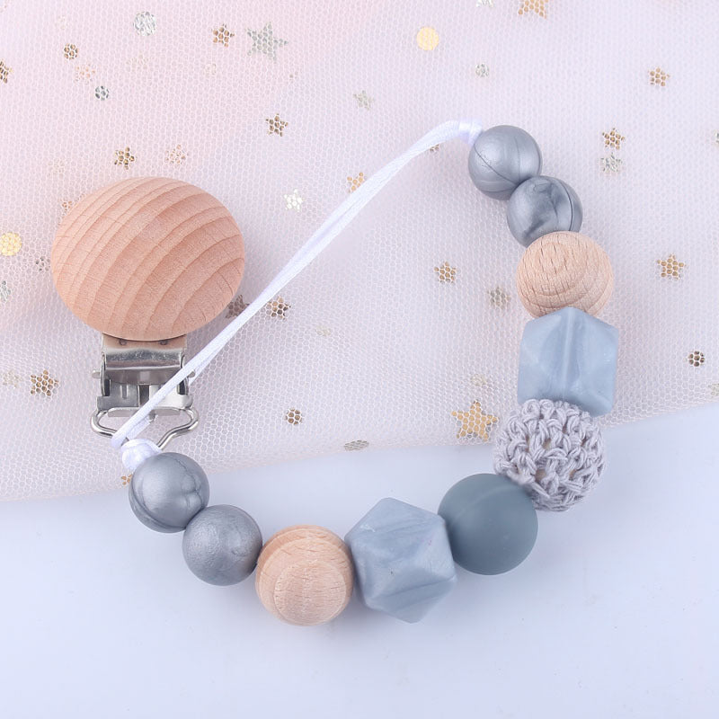 SnugLink Silicone Pacifier Clip – Safe & Stylish Baby Chain Holder