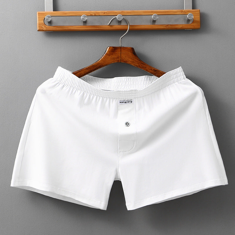 Cotton Men's Boxers Can Be Worn Outside And Breathable