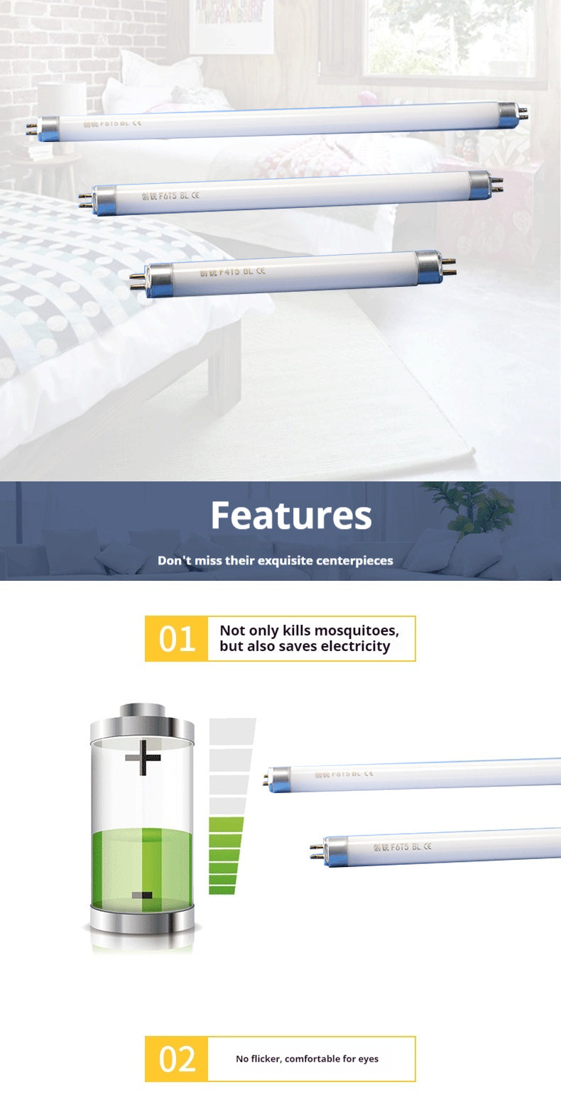 Sticky Catching Style Mosquito Killer Fly-killing Lamp Tube