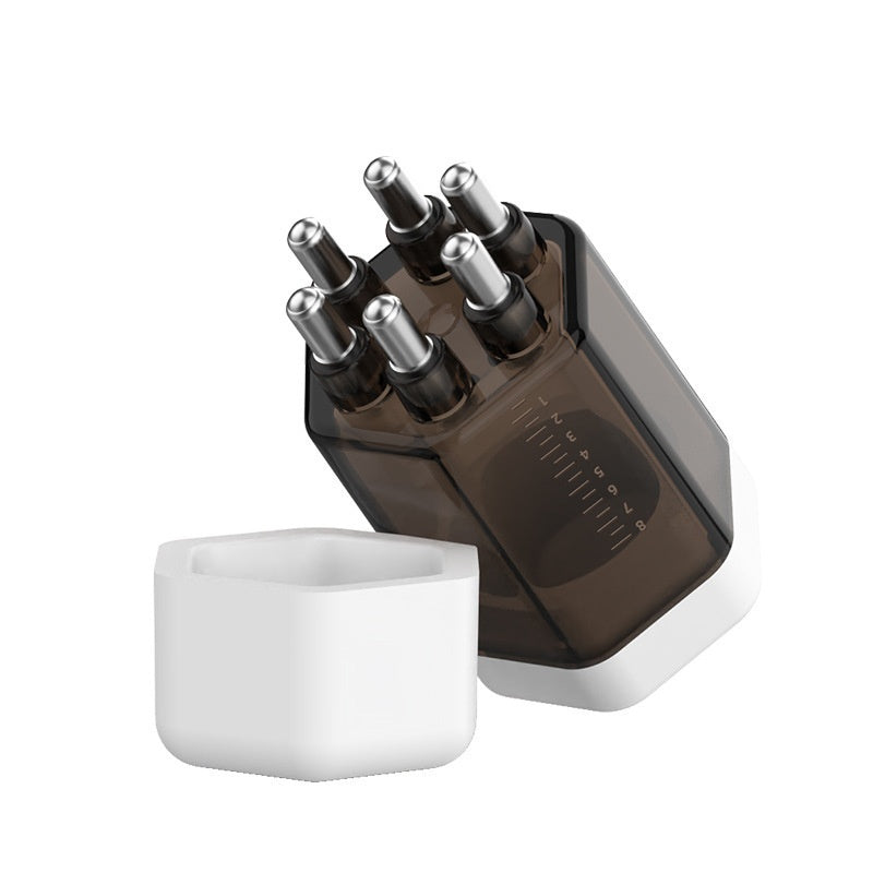 Hexagonal & Multi-Pin Scalp Massager Set – Soothing Head Massage Tool for All Seasons
