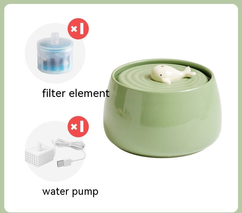 Cat Ceramic Automatic Circulation Filtration Water Dispenser