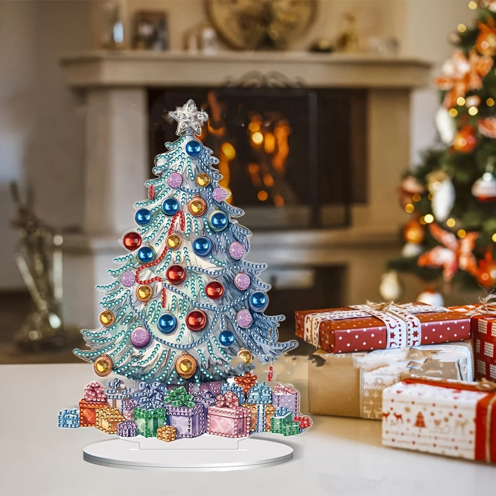 Cute Christmas Tree DIY Diamond Painting Ornaments