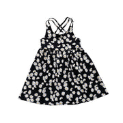 Girls Polyester Princess Dress With Suspenders Regular