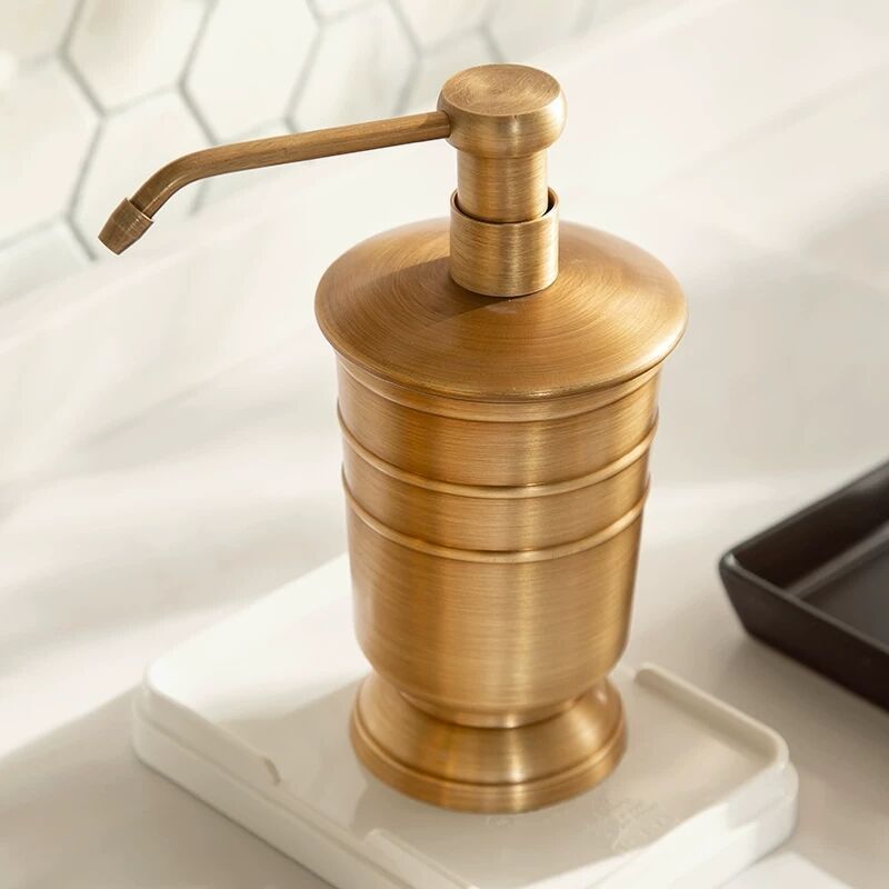 Bronze Bathroom Accessories Set – 6-Piece Countertop Vanity Collection