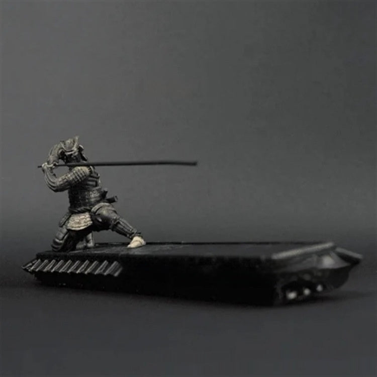 Samurai Incense Burner Stick Gray Catcher Decorative Gift