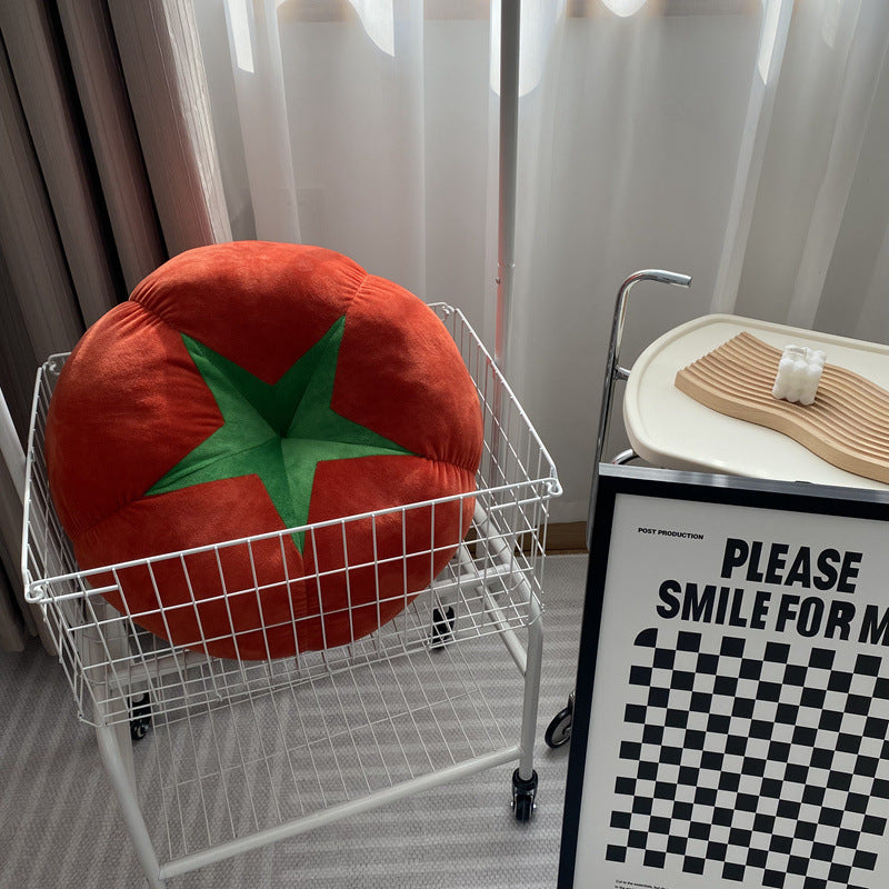 Modern Minimalist Thick Round Tomato Tomato Pillow