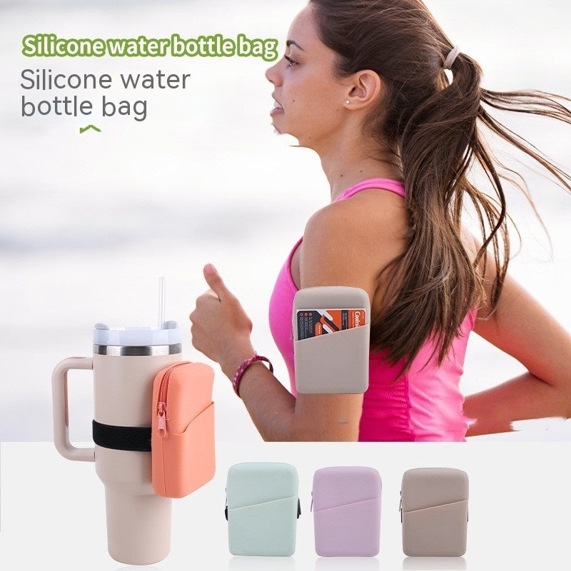 Silicone Arm Kettle Bag For Running Breathable Waterproof