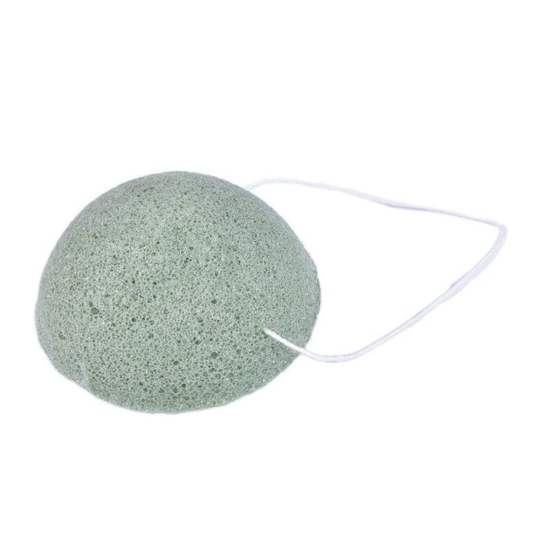Konjac Facial Cleansing Sponge – Bamboo Charcoal Deep Clean Exfoliator