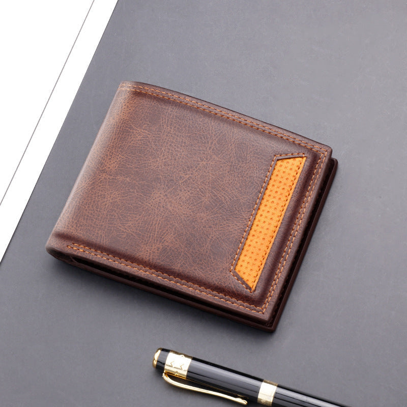 Unisex PU Leather Premium Slim Card Wallet Solid Color
